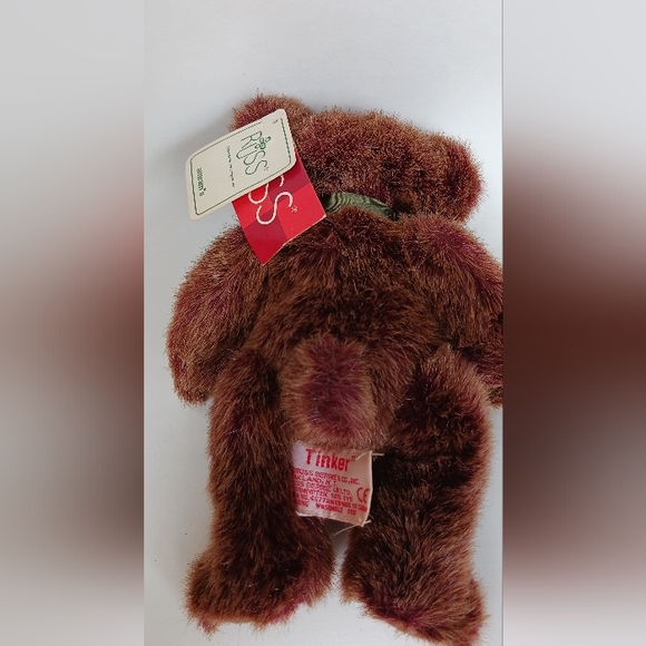 TINKER bear Russ Berrie & Co. 8" BEARS FROM THE PAST - Picture 2 of 7
